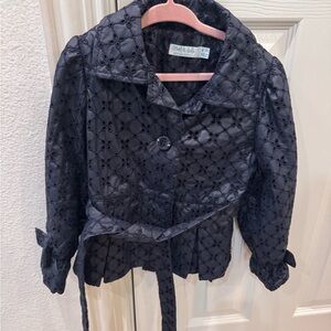 Navy Blue Abel & Lula Girls jacket size 4